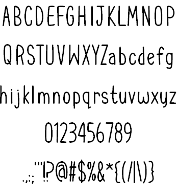 Cupcake Smiles font插图1 Cupcake Smiles font插图1