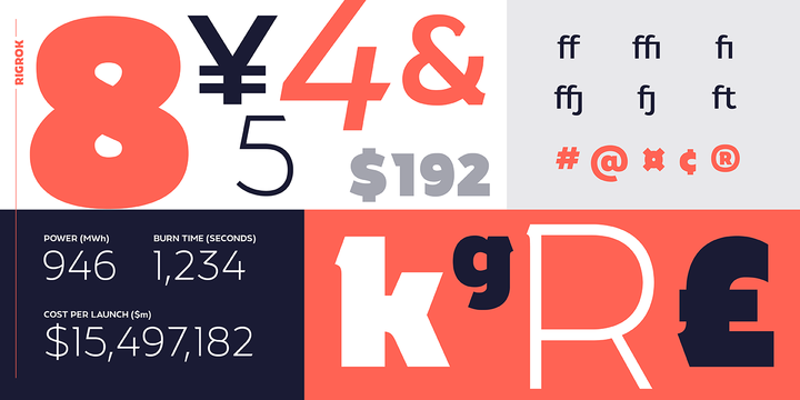 Rigrok Font Family – Retail插图1