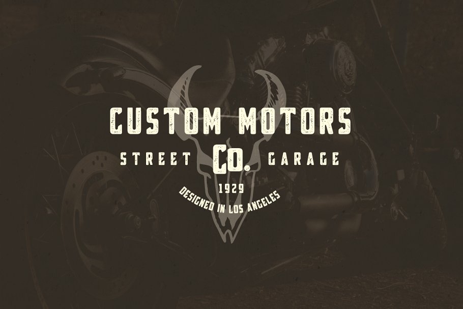 Broscoi – Vintage Font Family插图2