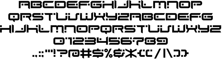 EC Dots Life font插图2