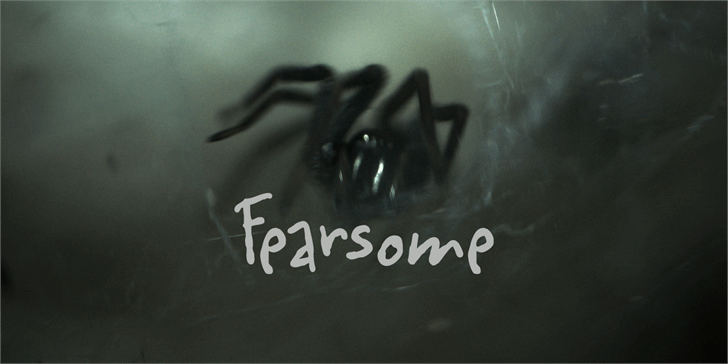 Fearsome DEMO font插图 Fearsome DEMO font插图