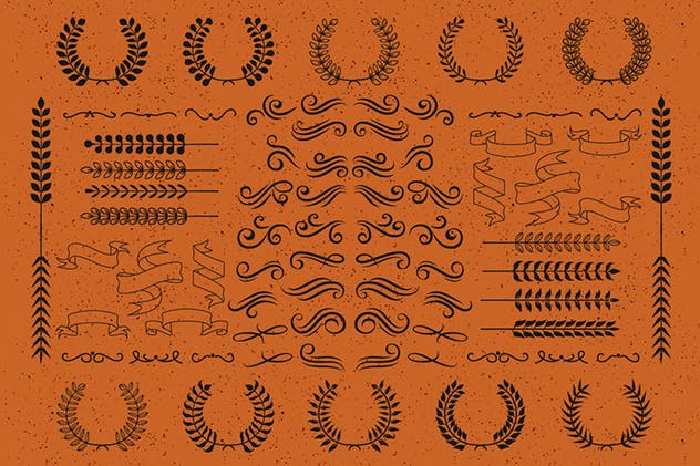 复古分层英文衬线字体 Authentic Layered Fonts插图(7)