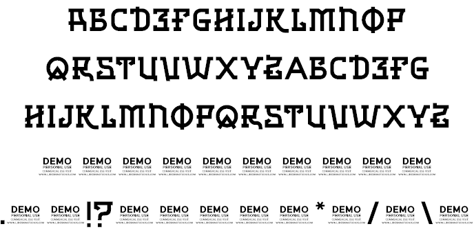 Zilap Russia Personal Use font插图7