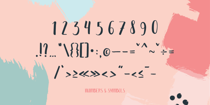 Mona Extended Font插图5