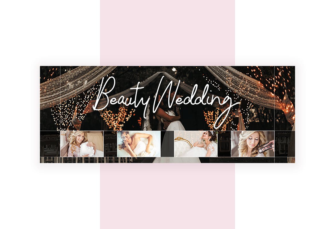 沙龙美容服务推广Facebook主页封面设计模板素材库精选 Salon & Beauty Service Facebook Cover Template插图(9)