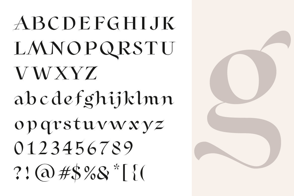 YE Inkmaster Font插图2