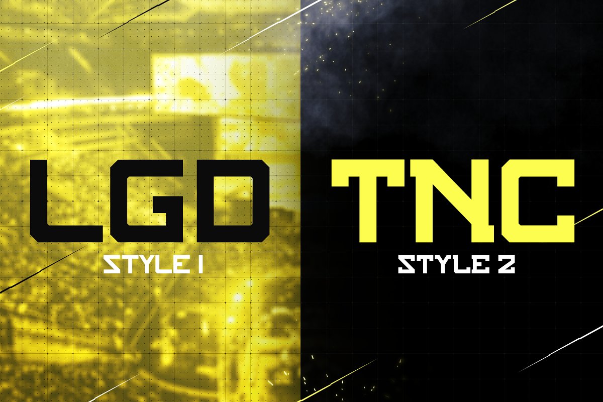 STUNNER – NFC Font Family插图2