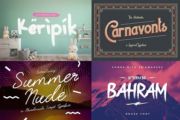 Display Font Collection-Value Price插图5