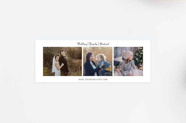 ３款Facebook摄影图片封面设计模板素材库精选 3 Facebook Cover for Photography插图(2)