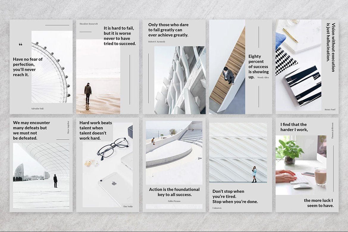 40款Pinterest社交媒体引语设计模板素材库精选 40 Pinterest Quotes插图(5)