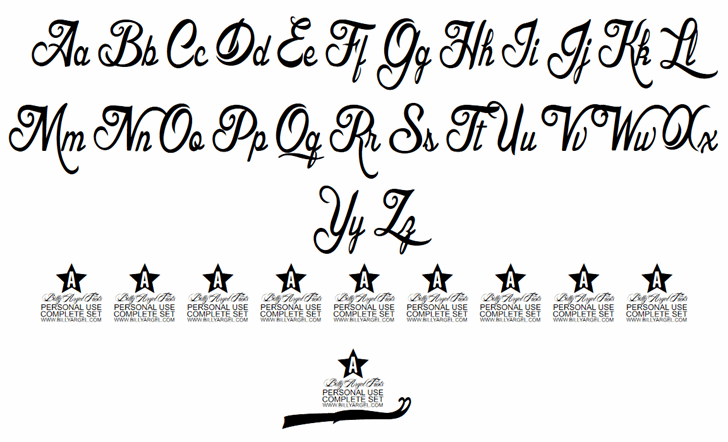 Hotel Costes Personal Use font插图3