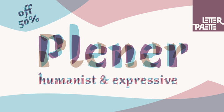 Plener Font Family插图1