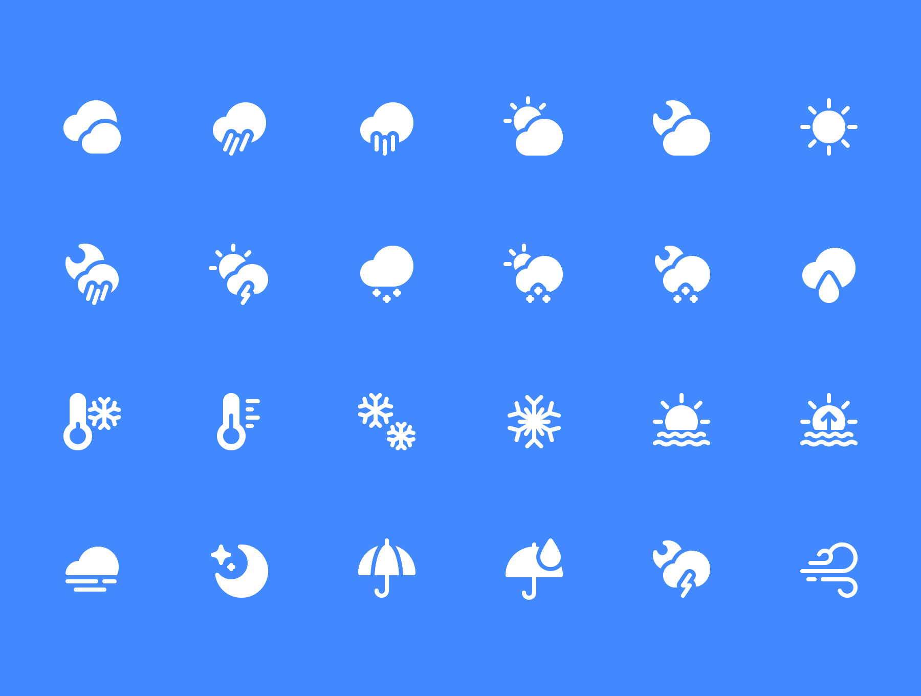 素材库下午茶:2600枚线条&扁平化设计矢量素材库精选图标巨无霸合集插图(3)