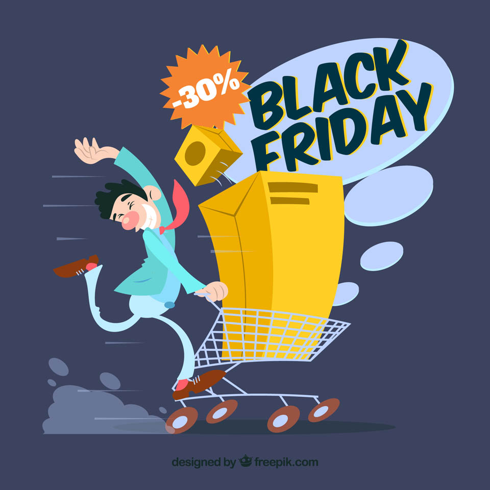 第四弹：30+黑色星期五促销广告物料素材 Black Friday Sales Graphics插图(30)