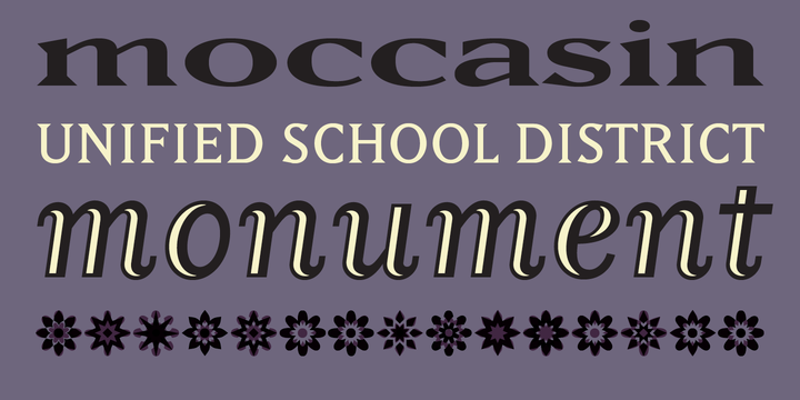 Matrix II Font Family插图2