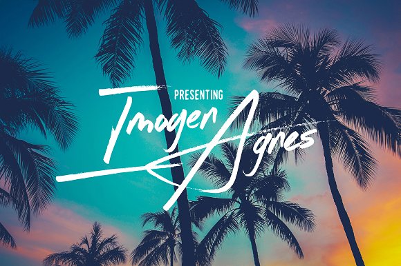 Imogen Agnes Font插图