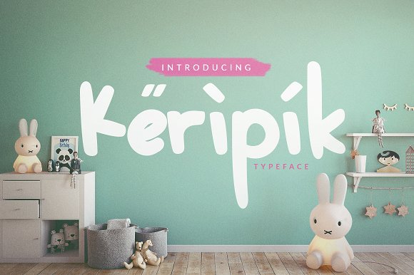 Keripik Font插图