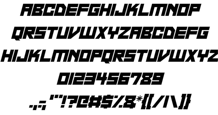 Neon Overdrive font插图2 Neon Overdrive font插图2