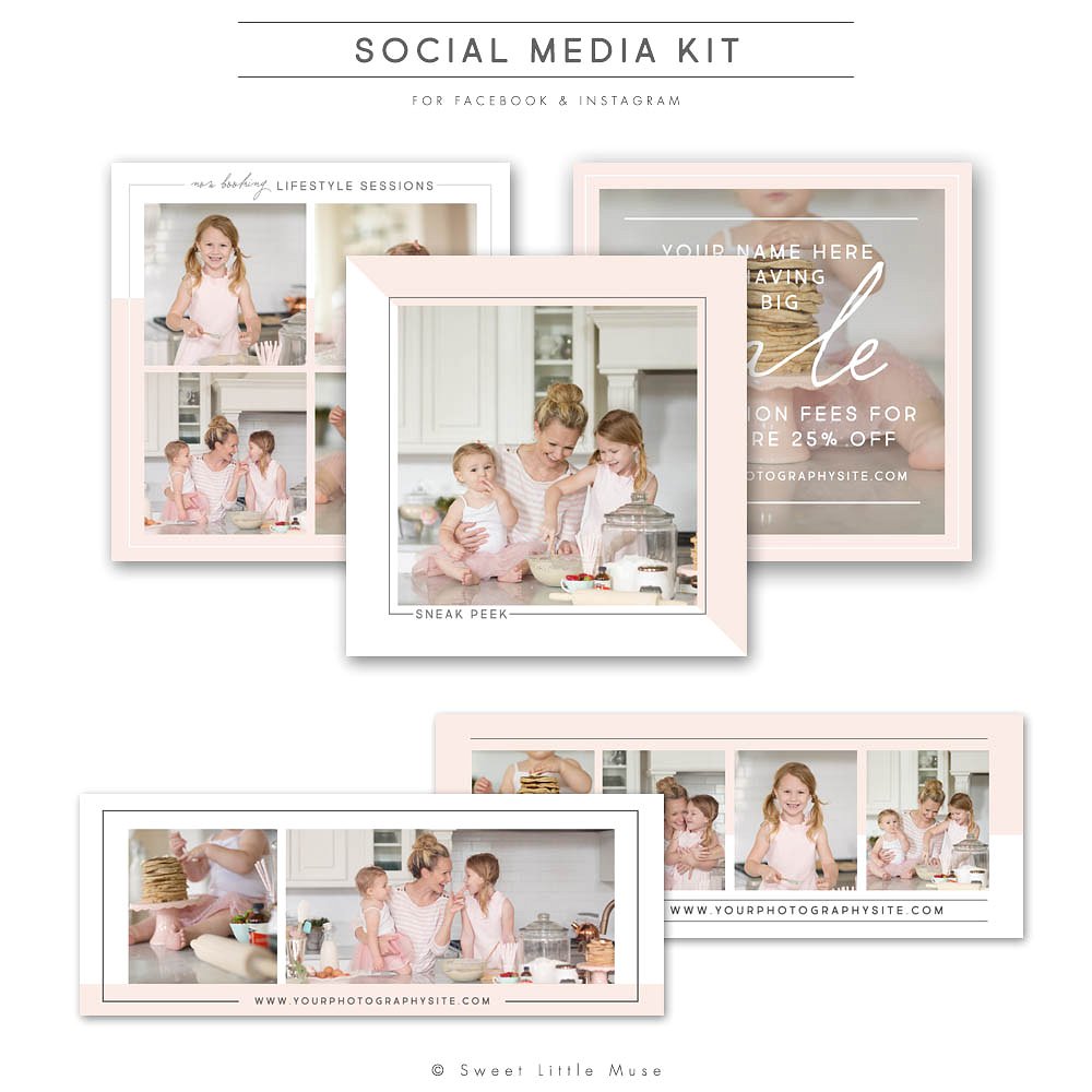 社交媒体营销广告模板素材库精选 Social Media Marketing Bundle插图