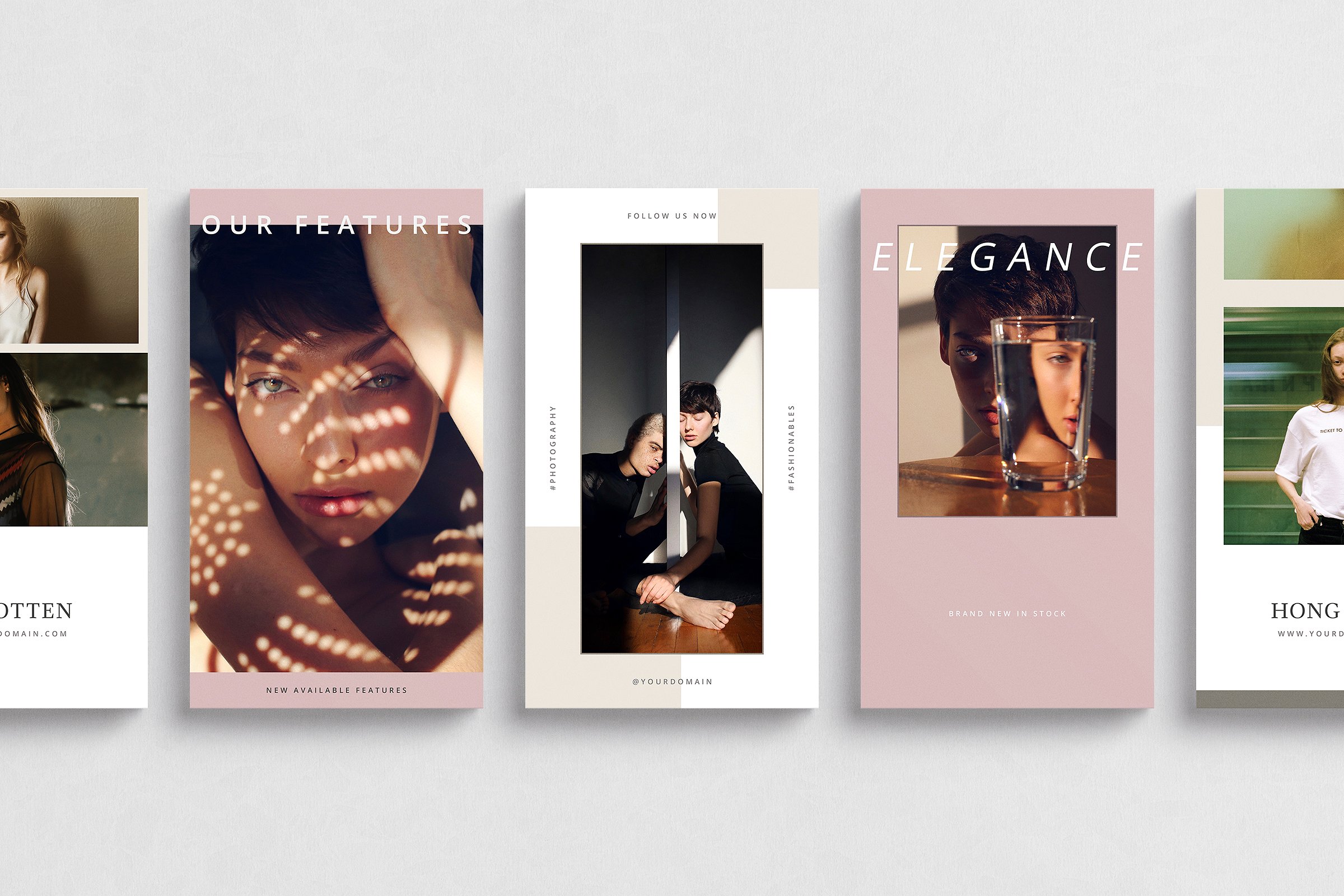 社交媒体时尚文章贴图模板素材库精选 Hong Kong Instagram Stories插图(1)