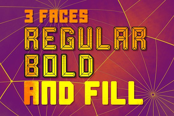 Soft Facets Font插图3