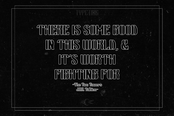 Batagore Font插图2