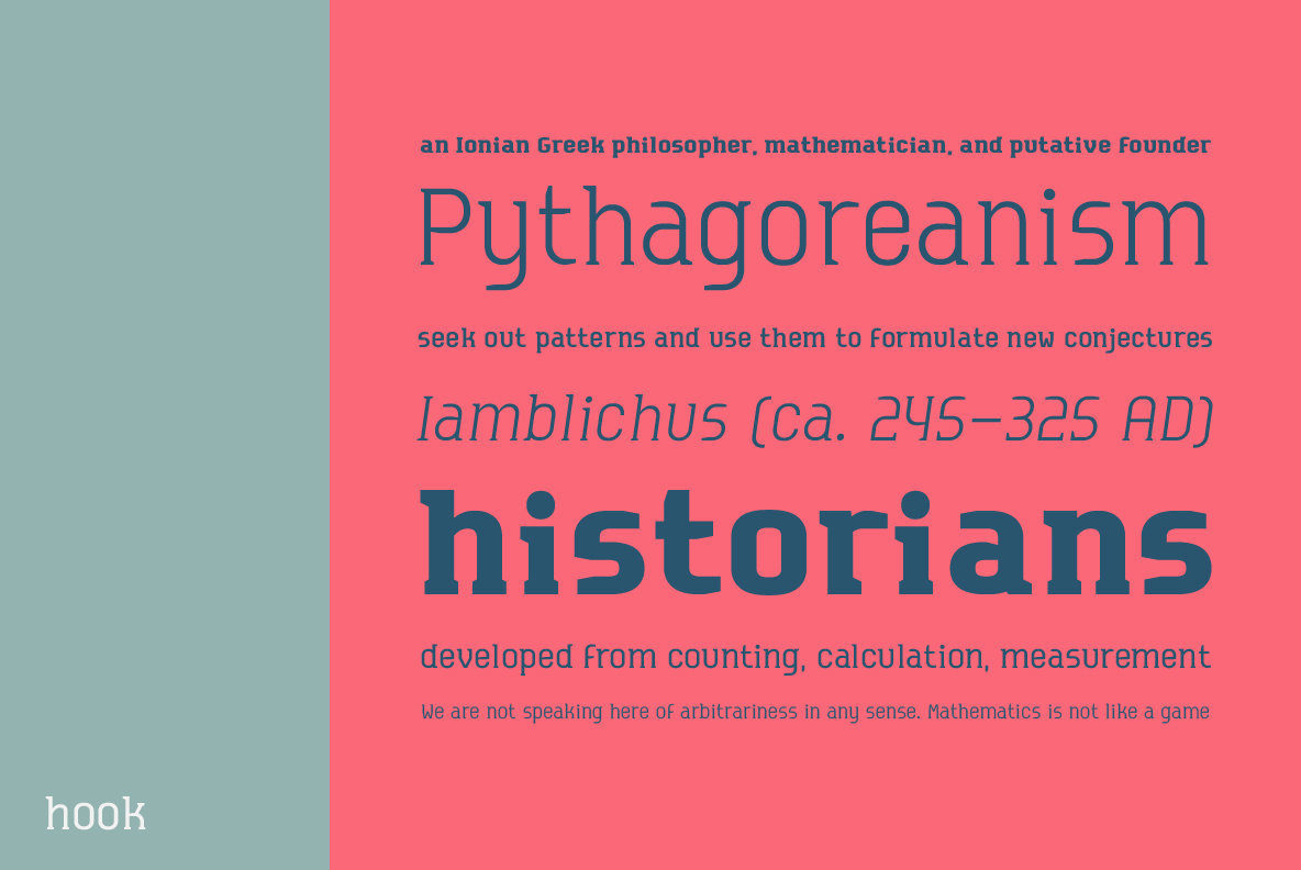 Hook Font Family插图3