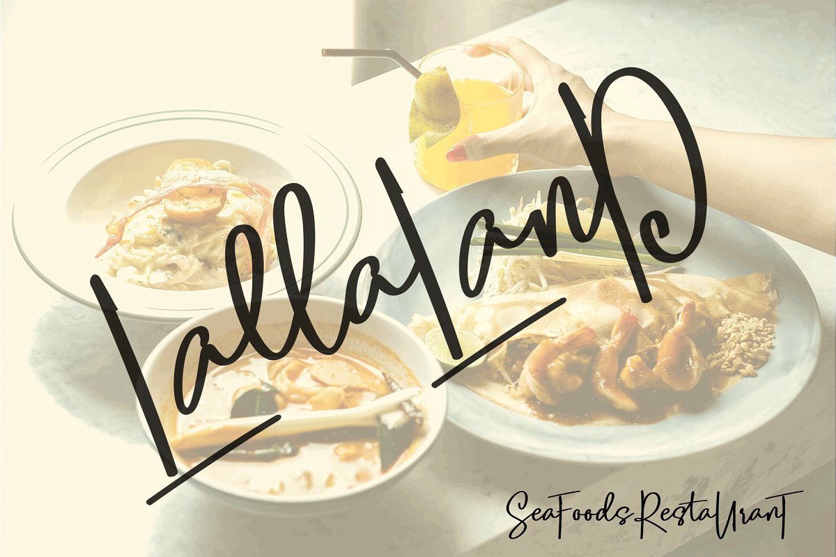 Lobsters Blush Font Duo插图1