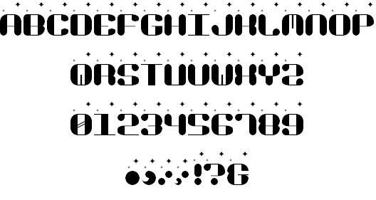 Video Dames font插图2