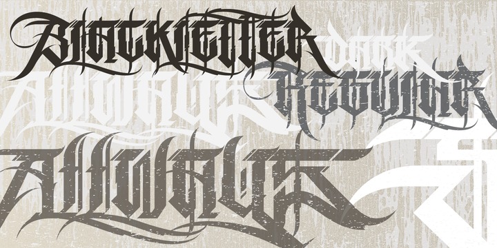 Rase Grimm Font Family插图3