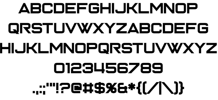 Enter the Grid 2 font插图1 Enter the Grid 2 font插图1