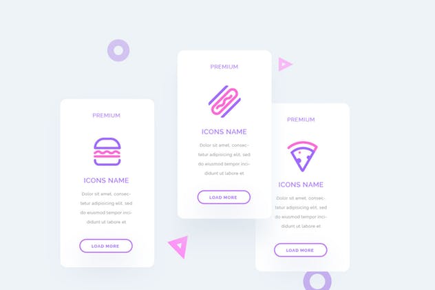 餐馆餐厅主题UI图标素材 UICON Restaurant Icons插图(4)