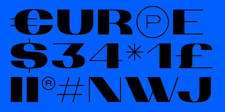 Ponzastura Font插图3