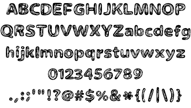 The Naturel Txt font插图1