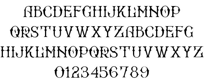 Bradford font插图13