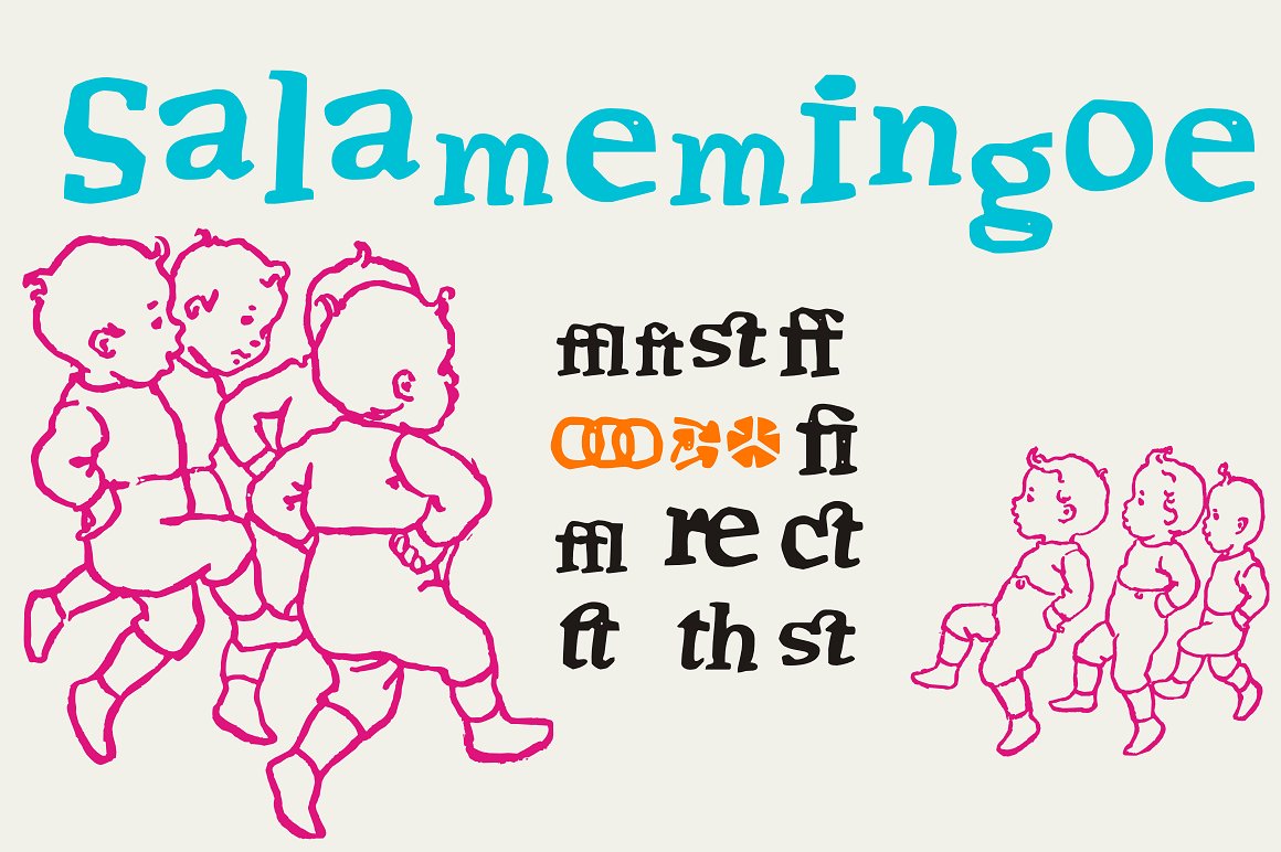 SalamemingoeOther Font插图2