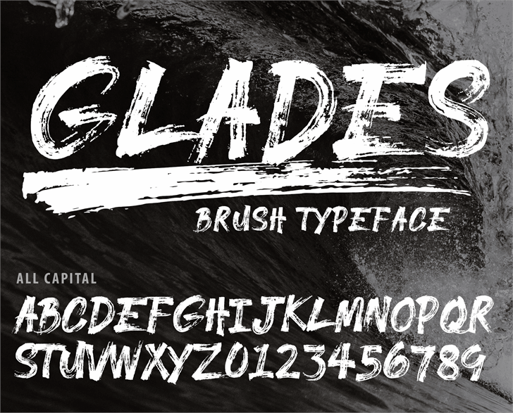 GLADES  DEMO font插图