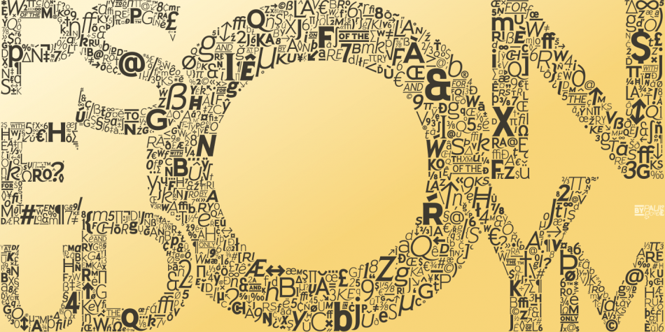 Pseudonym Font Family插图5