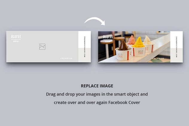 现代时尚Facebook脸书网封面设计模板素材库精选素材Vol.9 Facebook Cover Vol. 9插图(2)