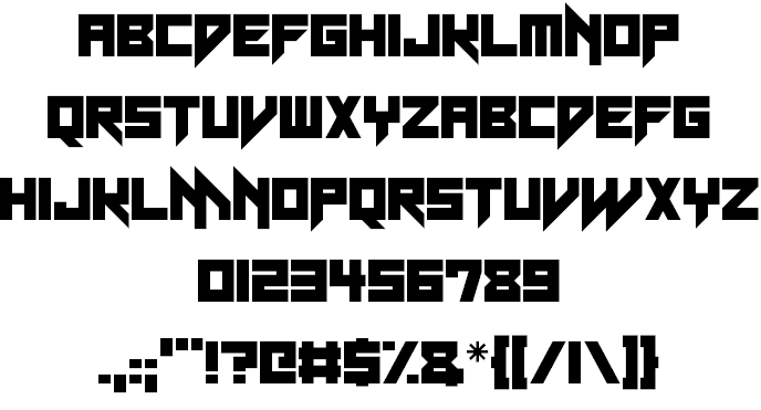 Neon Vampire font插图1 Neon Vampire font插图1