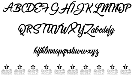 Got to be Real Personal Use font插图2