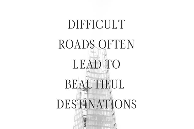 现代极简衬线字体家族 Glamour Luxury Serif Font Family插图(6)