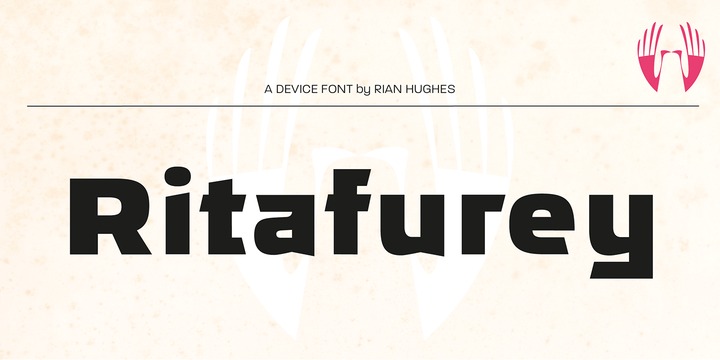 Ritafurey Font Family插图