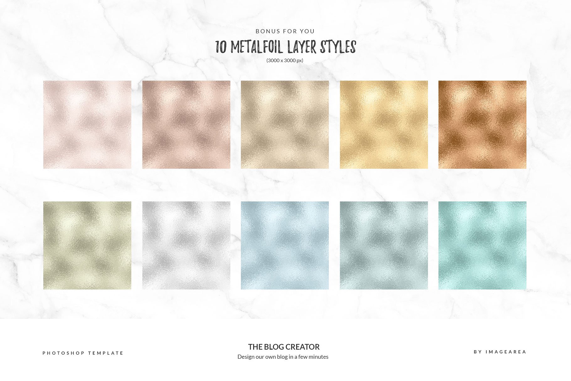 博客网站模板素材库精选设计素材集 The Blog Creator插图(6)