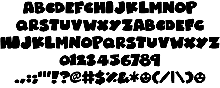Superchunky font插图2 Superchunky font插图2