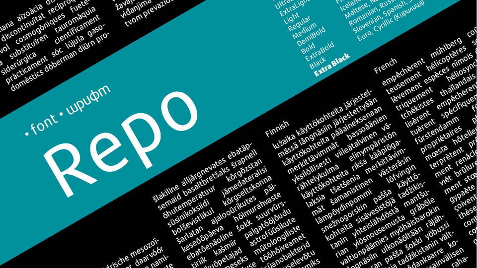 Repo Font Family插图