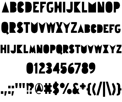 Gudariak font插图1