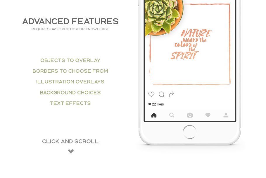 Instagram社交媒体引语文本图层 InstaQuote!插图(3)