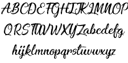 Enchanting Celebrations font插图1 Enchanting Celebrations font插图1