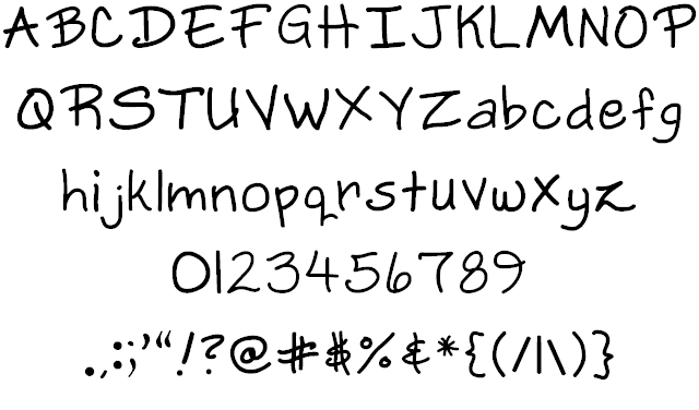 Ks Dont Blame Me font插图3